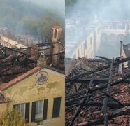 O celebră mănăstire a ars în totalitate! Era lăcașul de cult în care Carlo Acutis a primit prima împărtăşanie